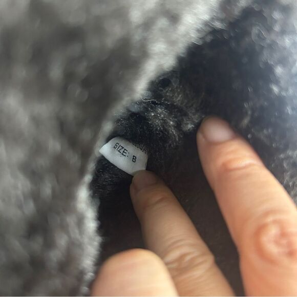 UGG low ankle folded winter boots size 8 brown - Picture 4 of 5